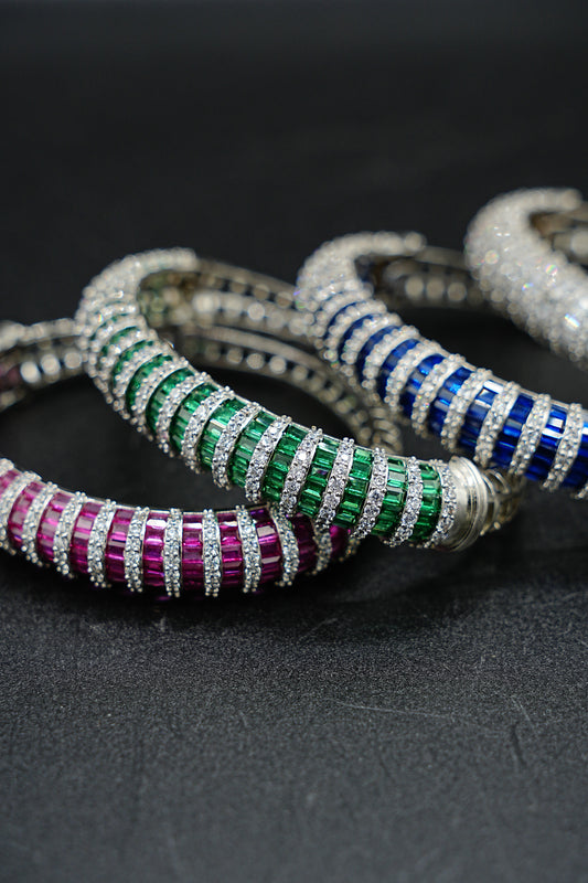 Signature Silver Bangle