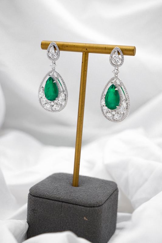 Pear Drop Emeralds