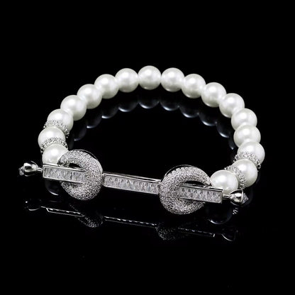 Chakra bracelet Pearls
