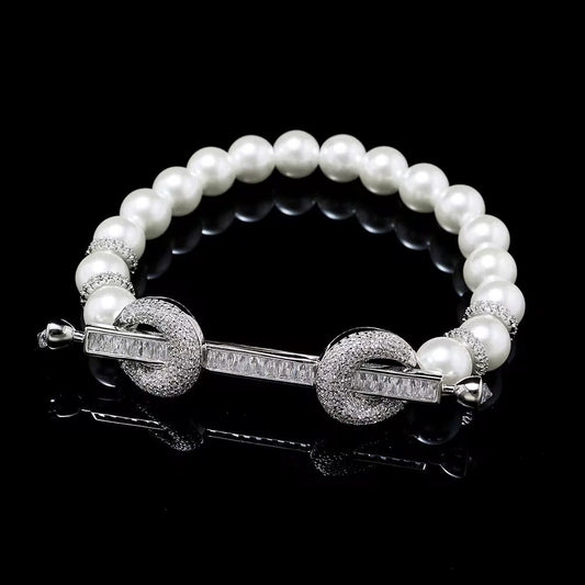 Chakra bracelet Pearls