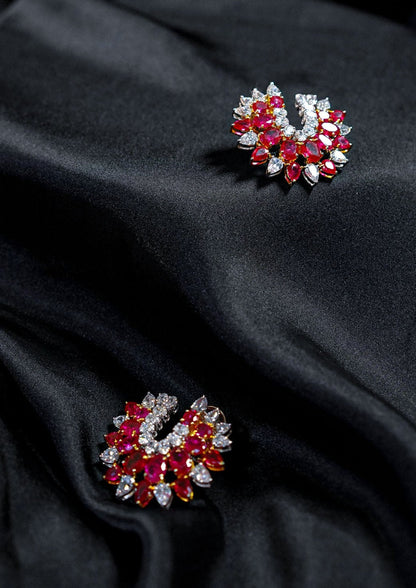 The Red Ruby Hoops