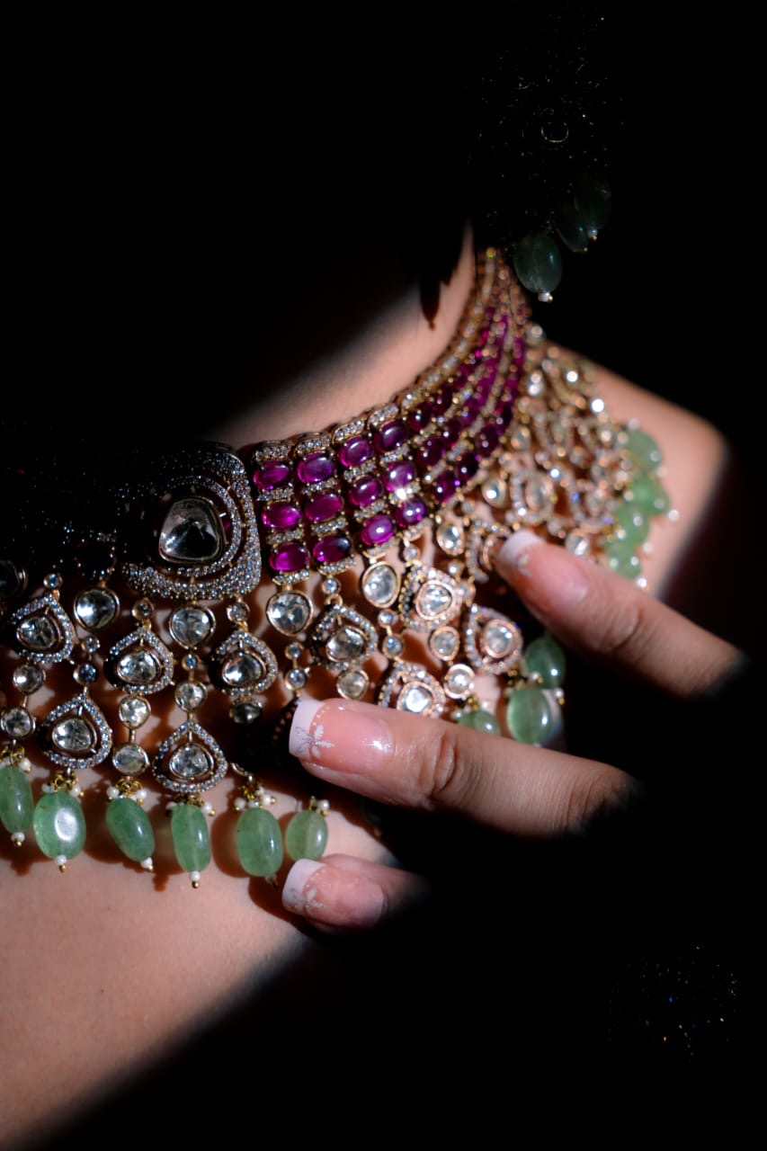 Gulzar e Noor Choker set