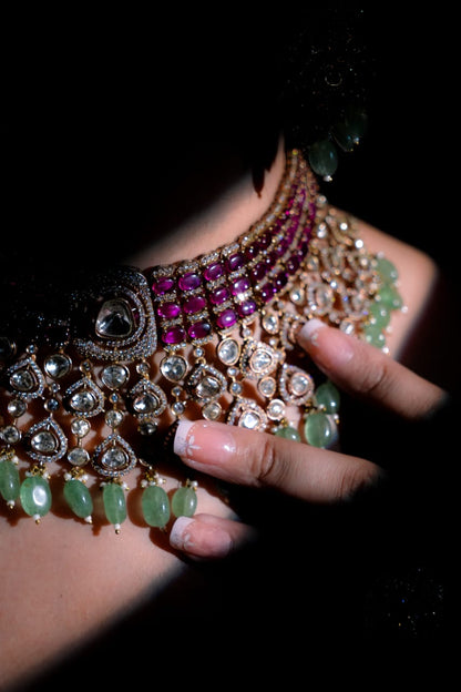 Gulzar e Noor Choker set