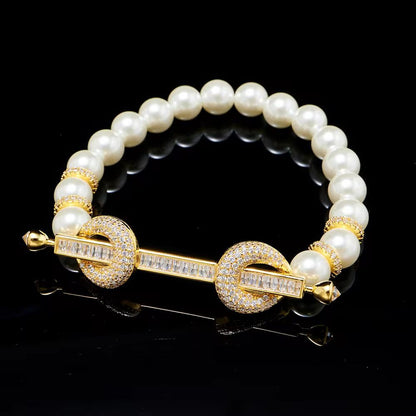 Chakra bracelet Pearls