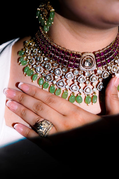 Gulzar e Noor Choker set