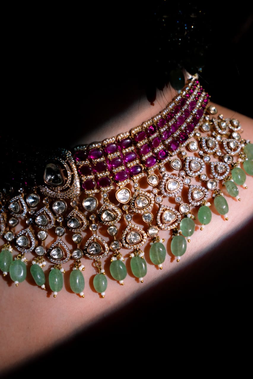 Gulzar e Noor Choker set