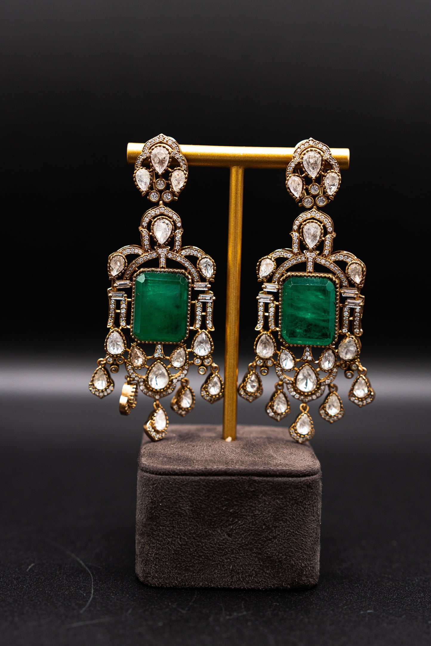 Modern Polki Earrings