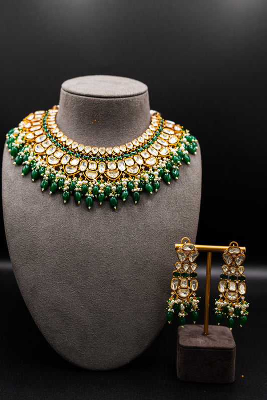 Phoolwari Polki Necklace