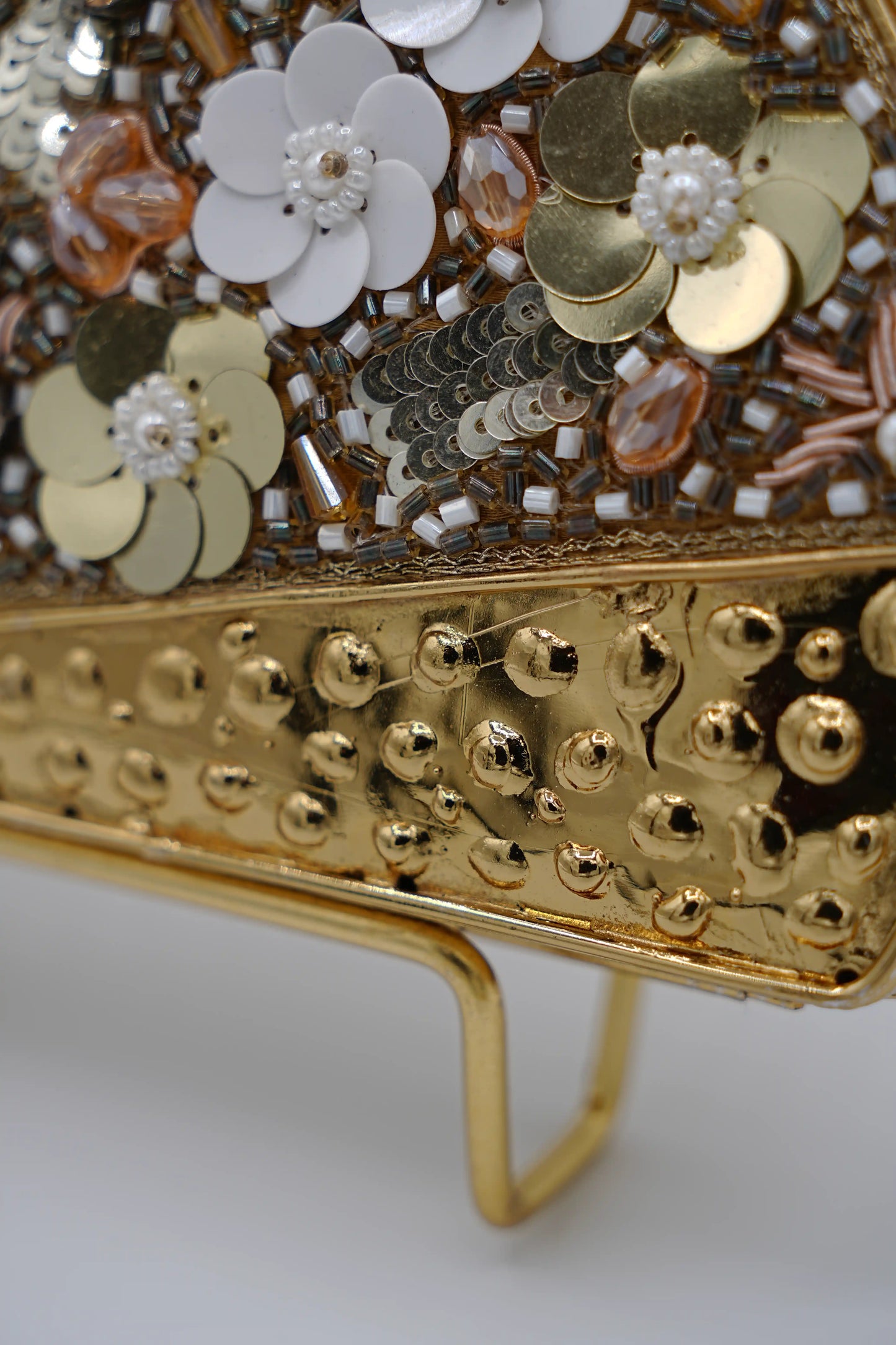 Embellished MOP Clutches