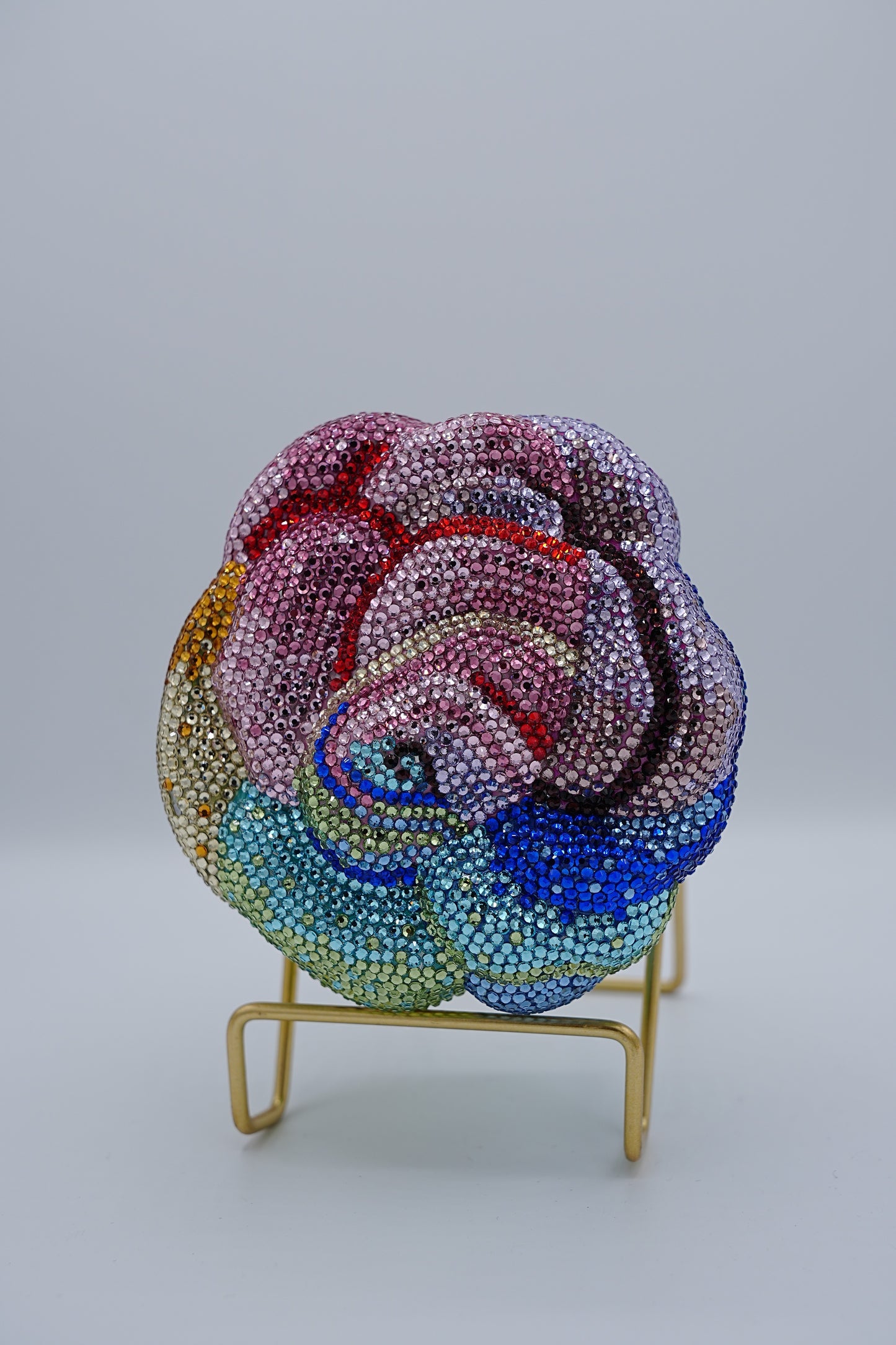 Rainbow Rose Judith Lieber