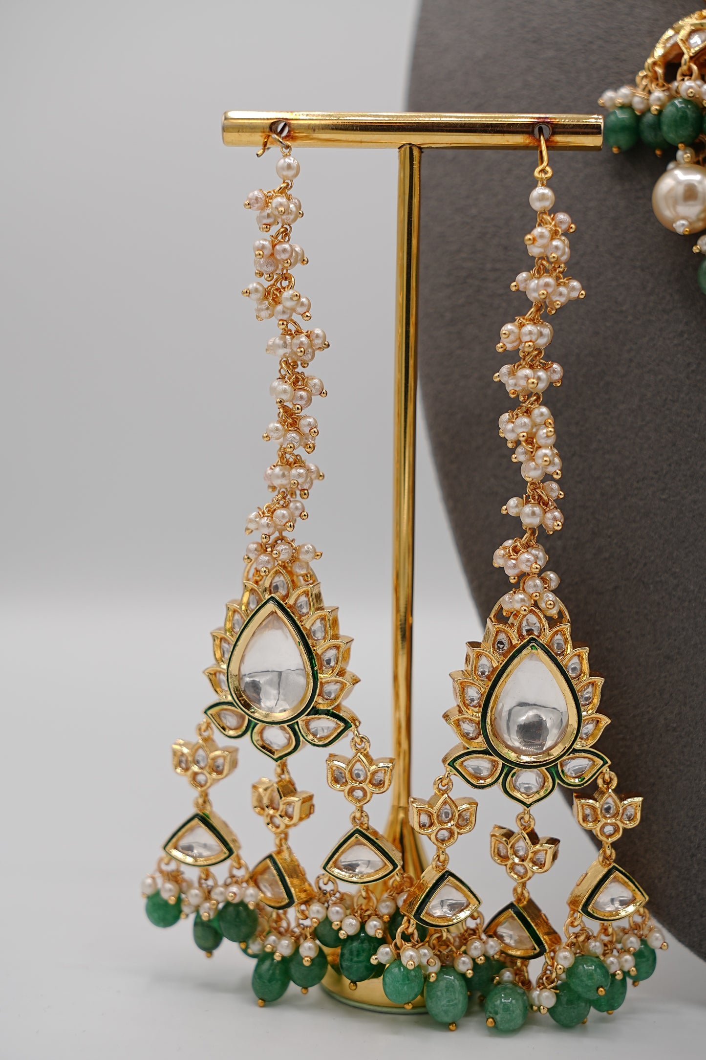 Gulbahar Polki Necklace Set