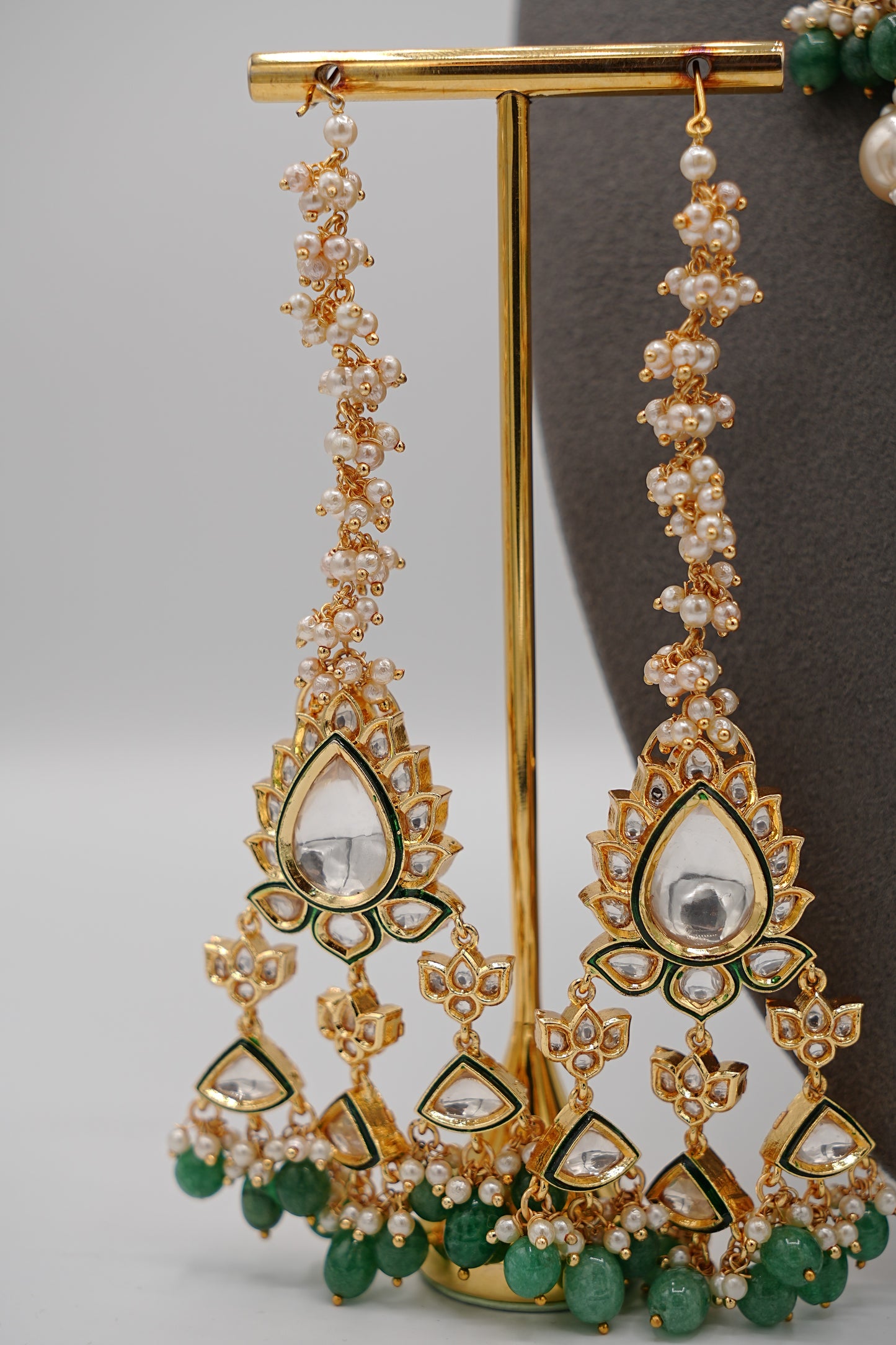 Gulbahar Polki Necklace Set