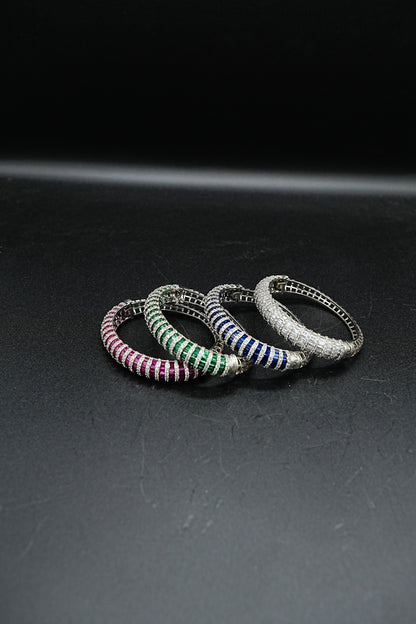 Signature Silver Bangle