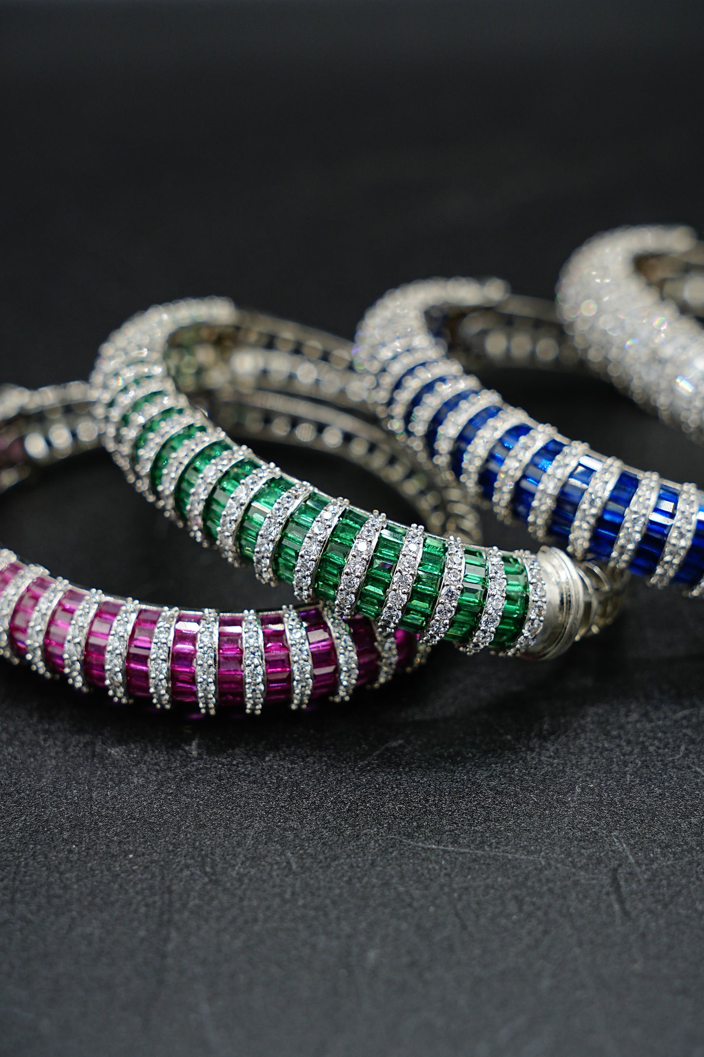 Signature Silver Bangle