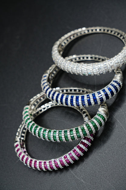 Signature Silver Bangle