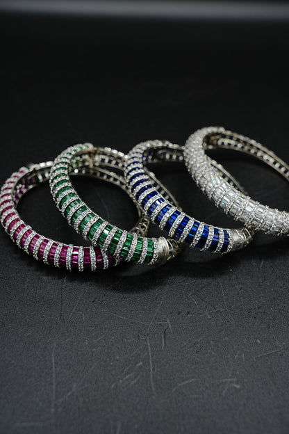 Signature Silver Bangle