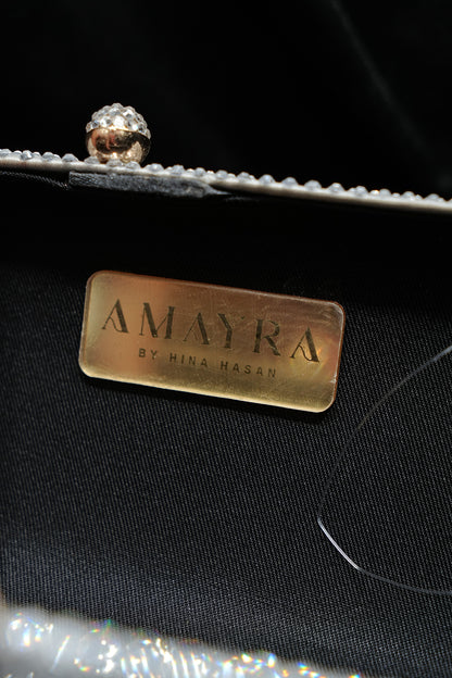Sleek Silver Clutch
