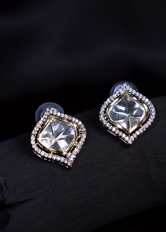 Kundan Polki Studs