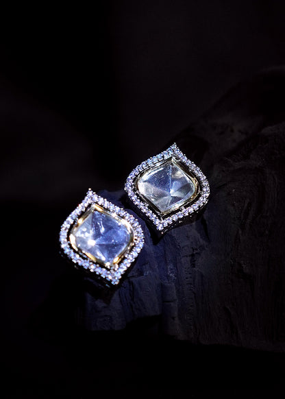 Kundan Polki Studs