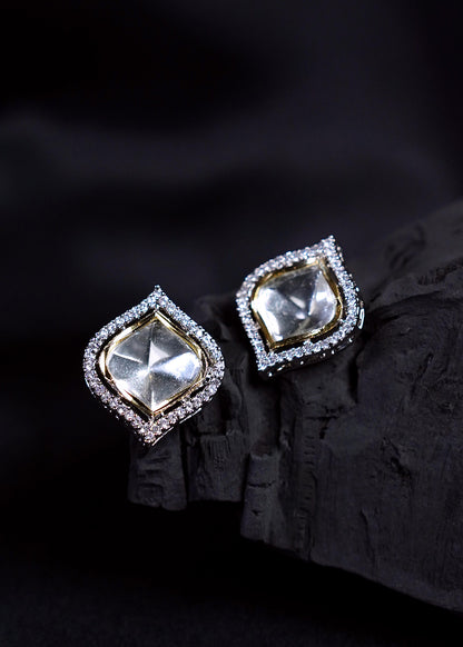 Kundan Polki Studs