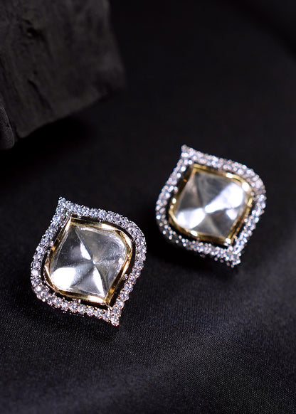 Kundan Polki Studs