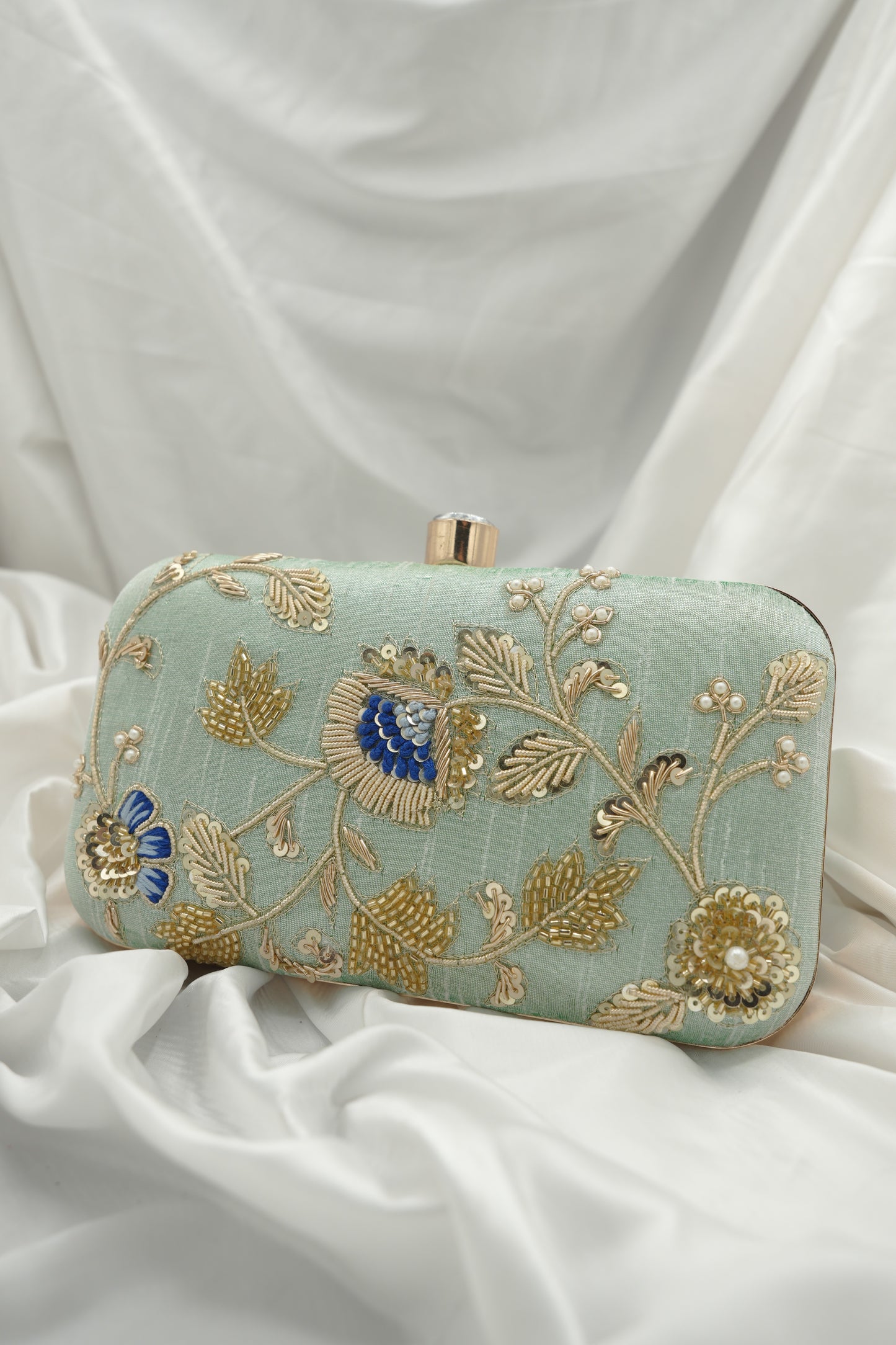 Hand Embellished Clutch