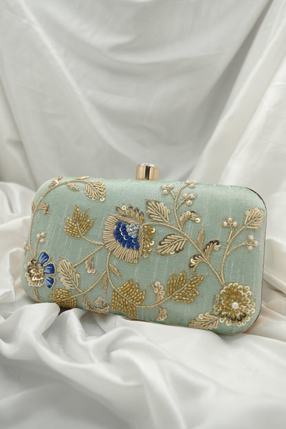 Hand Embellished Clutch