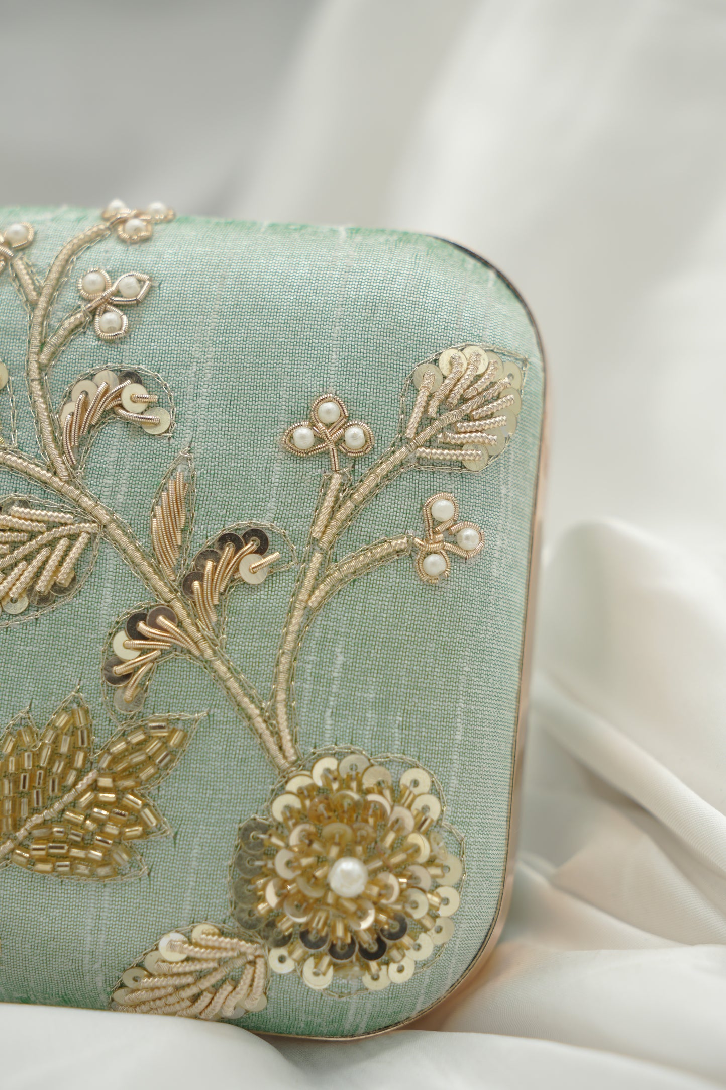Hand Embellished Clutch