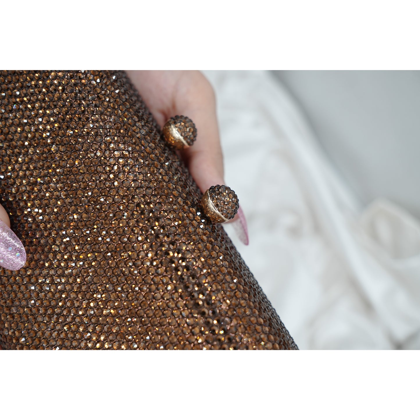 Sleek Brown Clutch