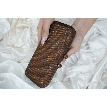 Sleek Brown Clutch