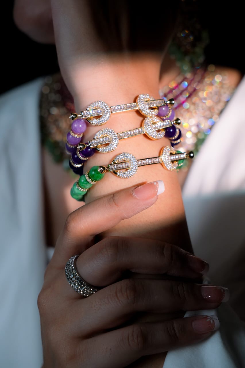 Chakra bracelet Pearls