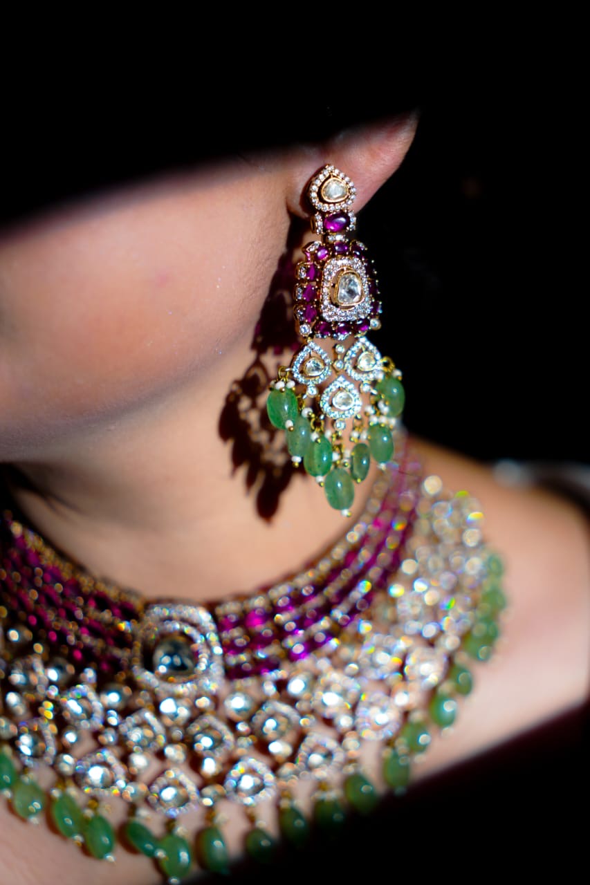 Gulzar e Noor Choker set