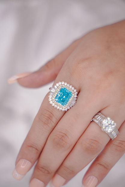 Ice Crush Topaz ring