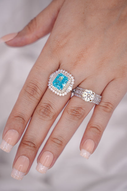 Moissanite Solitaire Ring