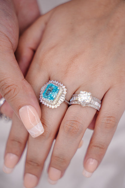 Moissanite Solitaire Ring