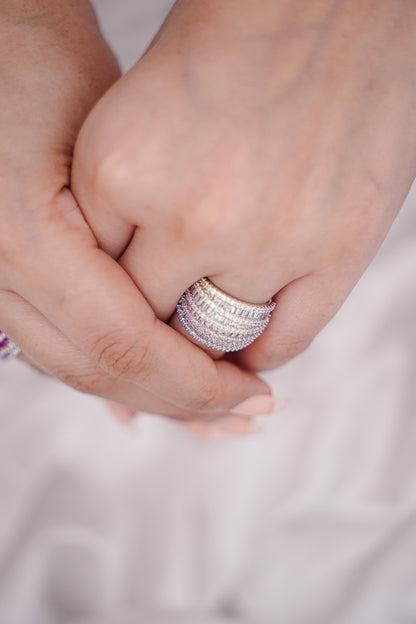 Baguette Cut Ring Band