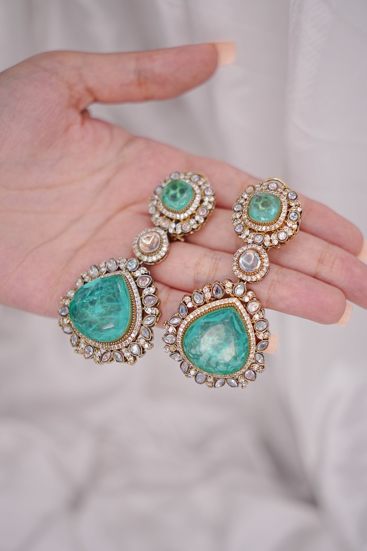 Cocktail Polki Earrings