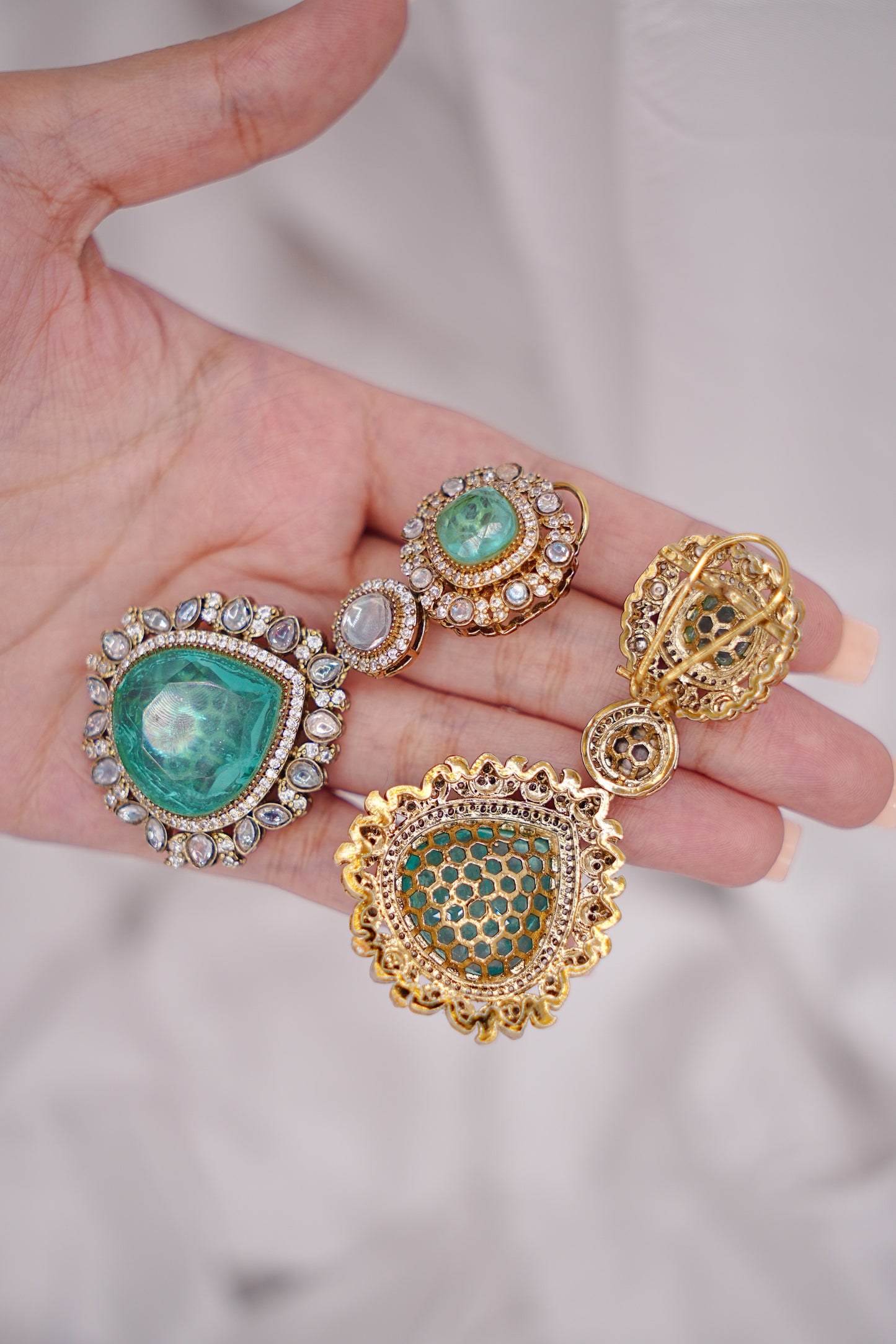 Cocktail Polki Earrings