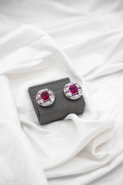 Art Deco Ruby