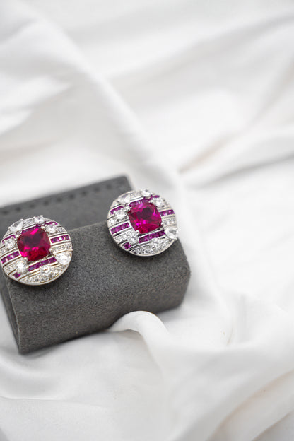 Art Deco Ruby