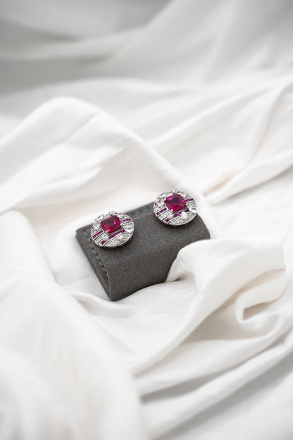 Art Deco Ruby