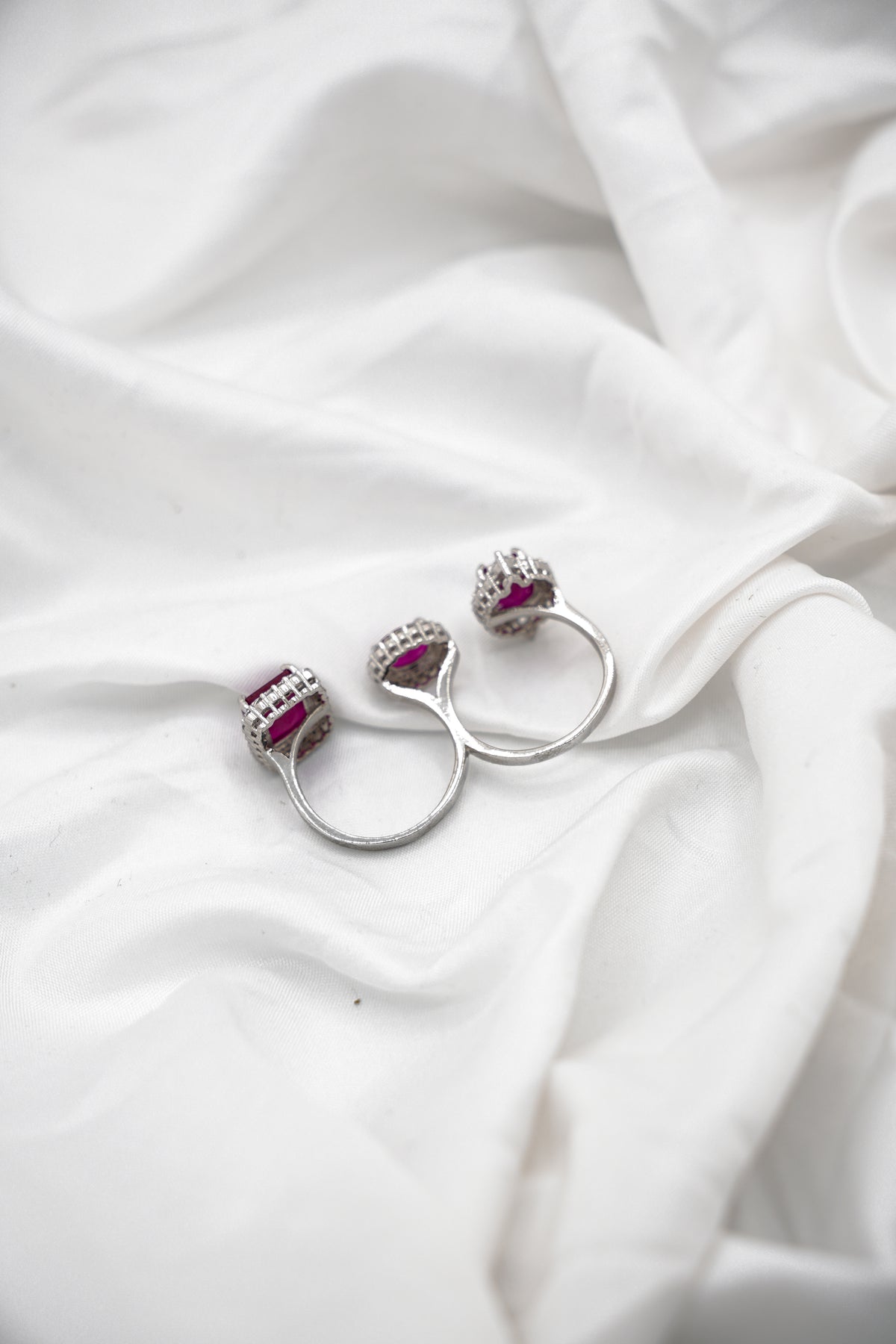 Dublet Ring in Ruby