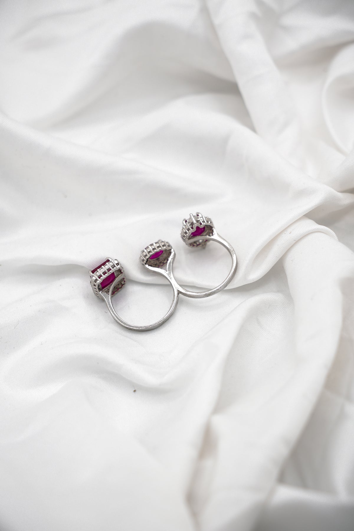 Dublet Ring in Ruby