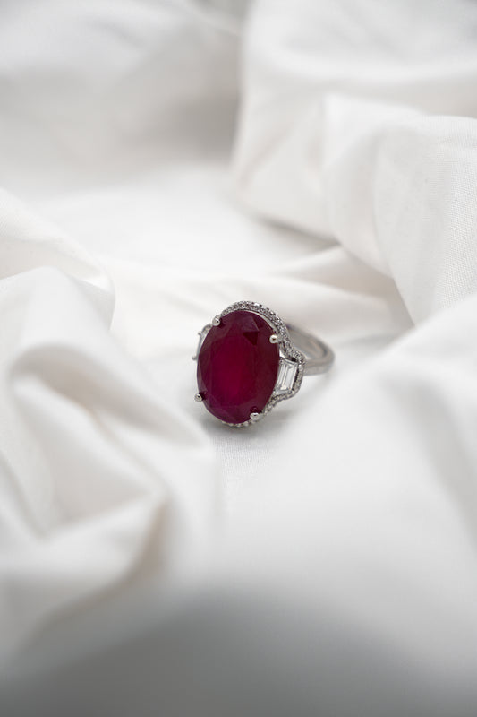 Oval Ruby