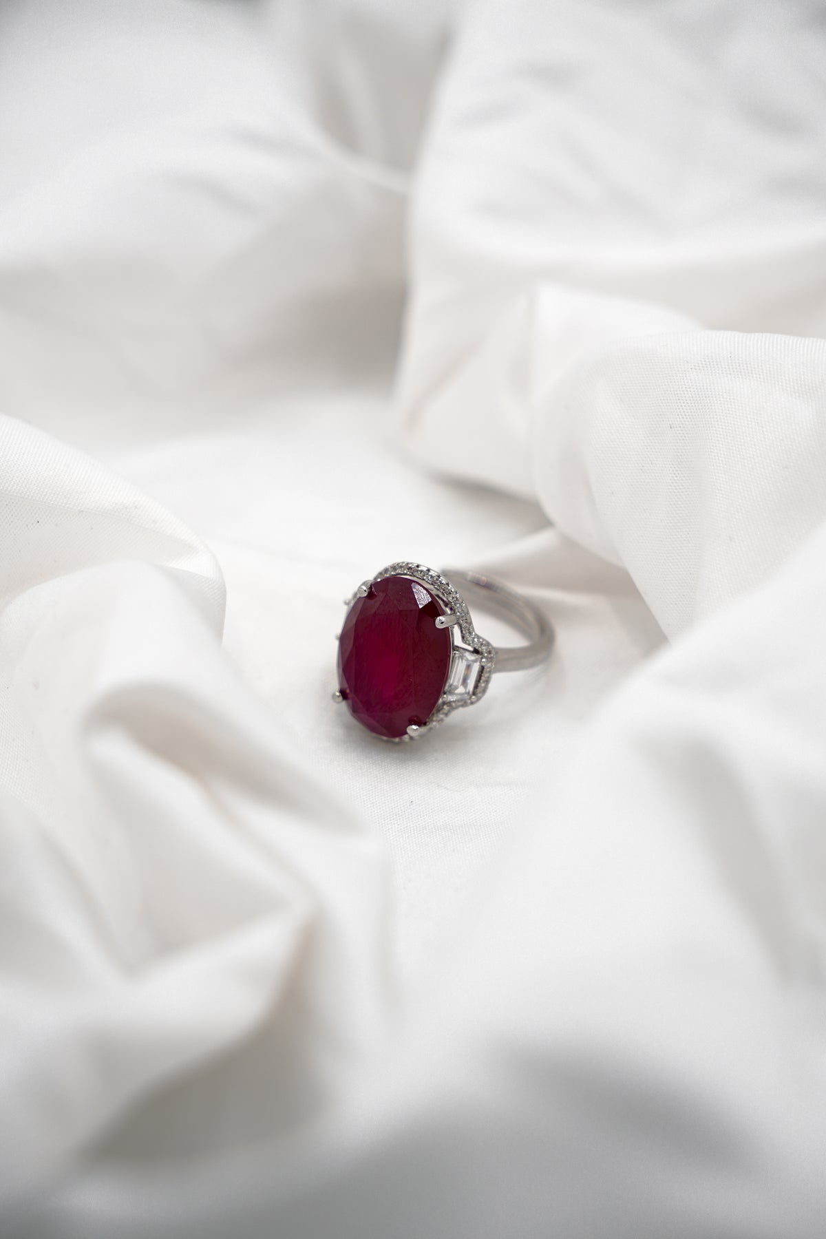 Oval Ruby