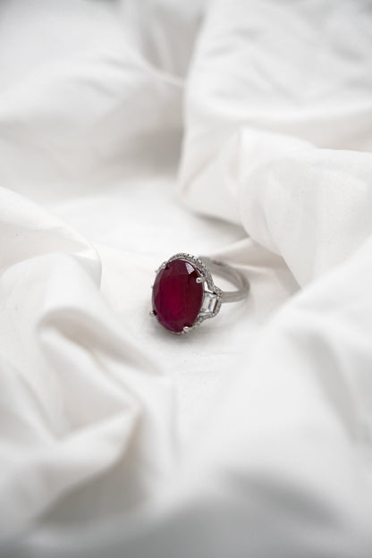 Oval Ruby