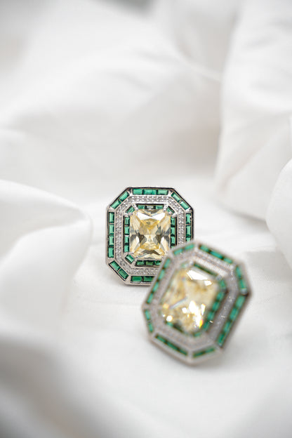 Art Deco Studs