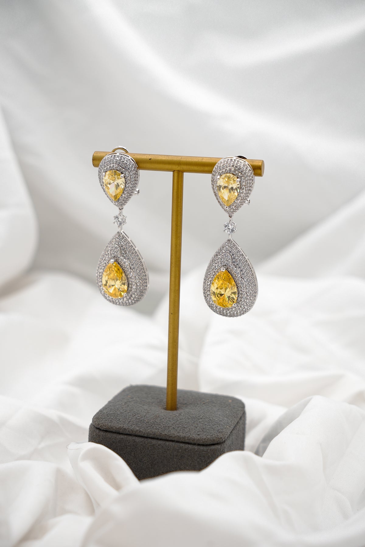 Pear Drop Pear Earrings