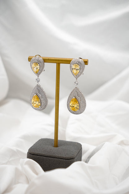 Pear Drop Pear Earrings