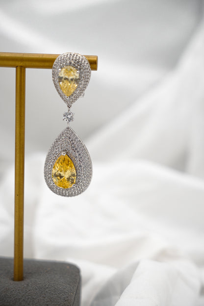 Pear Drop Pear Earrings